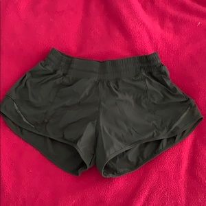Dark grey lululemon shorts